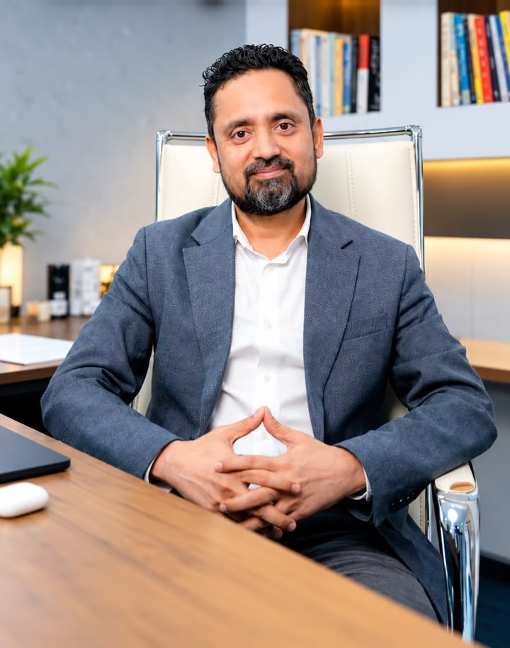 Shishir Yogi, Founder & CEO at Clock Tower Headquarters Desk in Dubai